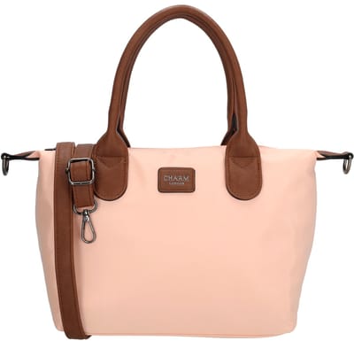 Charm London Buckingham Handtas Crossbody Schoudertas Medium - Lichtroze