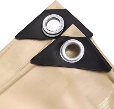Zwaar Canvas Zeil - Waterdicht Dekzeil Bodembedekking - Bescherming Tegen Weer - Versleutelde Versterkte Randen - 1.5x2.5m - One Color