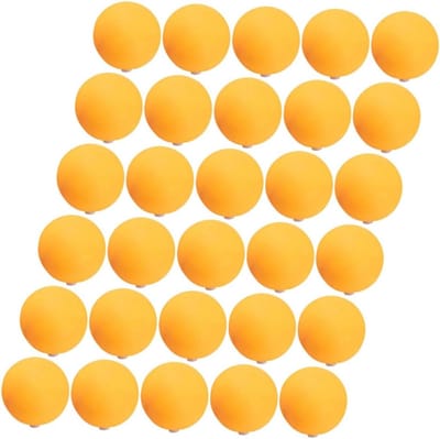 Tafeltennis Ballen - Pong Ballen - Effectieve Training - Verbeterde Aerodynamica - 30 Stuks - Oranje