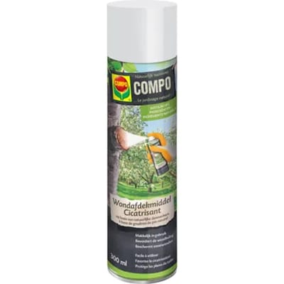 COMPO Wondafdekmiddel Spray - natuurlijke dennenhars - bevordert de wondheling - beschermt snoeiwonden - spuitbus 300 ml
