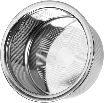 Schoonmaakmandje Roestvrijstaal - Fijnmazige Zeef - Onderdelen Reinigen - Duurzaam Corrosiebestendig - 7 x 7 x 3.5 cm - Zilver