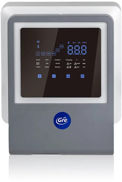 Gre Swc All In One 21g/h Up To 100m3 Zoutwaterchlorinator Transparant