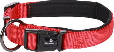 Flamingo Abbi - Halsband Honden - Halsband Abbi Rood S 40-45cm 20mm - 1st - 133154 - 1st