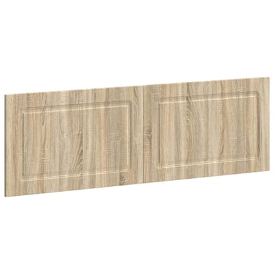 vidaXL - Wandgemonteerd - Hoofdbord - UTRECHT - Sonoma - Eiken - Bewerkt - hout