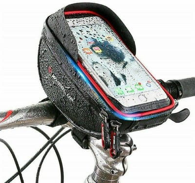 Telefoonhouder Fiets Universeel | Fiets / Racefiets / Mountainbike | Waterdicht | Opbergruimte | Universeel | Fietshouder | FIets Telefoon Houder | Waterdicht | Houder Fiets Telefoon | Fietstas