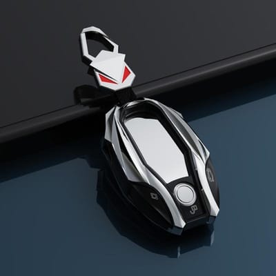 Zinklegering Sleuteletui Voor Bmw G30 G12 G11 G32 G31 5 7 Serie I8 I12 I15 G01 X3 X4 G02 G05 X5 G07 X7 Accessoires Led Display black