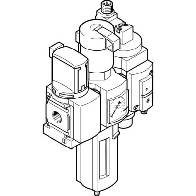 Festo Luchtverzorgingsunit G1/2'' 4-7bar 4400l/min 40µm - 8042670