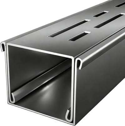 Afvoergoot Rooster - Drainage Channel System - Buitenafvoer Beheren - Roestvrij Staal - Verstelbaar - Zilver