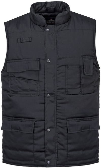 Portwest Shetland Bodywarmer S414 - Zwart - S