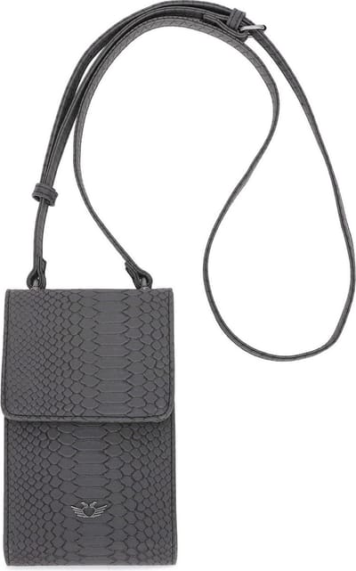 Fritzi aus Preußen Schoudertas Ecxo Flap02 Crossbody Black Idol Zwart