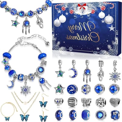 Adventskalender voor Sieraden met 6 Unieke Verrassingen voor de Feestdagen