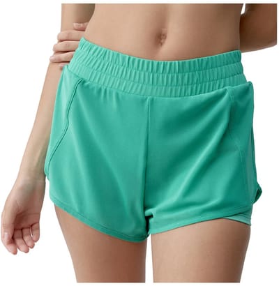 Born Living Yoga Padma 2.0 Korte Broek Groen L Vrouw