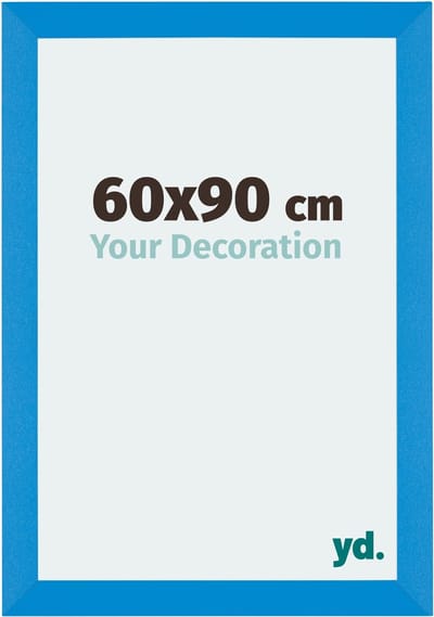 Your Decoration - Fotolijst 60x90 cm - MDF - Helder Blauw - Mura