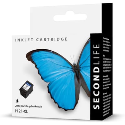 SecondLife - HP 21 XL Black