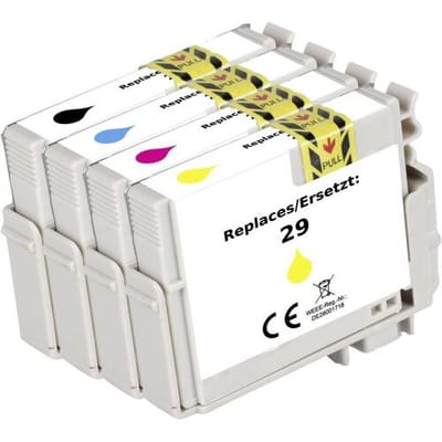 Renkforce Inktcartridge vervangt Epson 29, T2986, T2981, T2982, T2983, T2984 Compatibel Combipack Zwart, Cyaan, Magenta, Geel RF-5705460