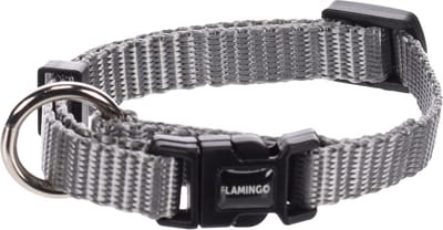 Flamingo Ziggi - Halsband Honden - Halsband Ziggi Grijs Xxs 15-25cm 10mm - 1st - 133612 - 1st