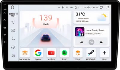 Autoradio met bluetooth - Carplay - Voor Citroën C5 (2008-2017) - Geschikt voor Apple en Android - Stereo - Navigatie - Navigatiesysteem auto - 4GB 32GB