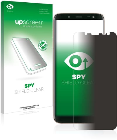 upscreen - privacy screenprotector voor Samsung Galaxy J6 2018 - Folie Beschermfolie Blauwlichtfilter