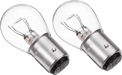 TLVX 2 stuks BAY15D 1157 P21/5W Origineel Halogeen Autolampen - Achterlampen – Remlicht - Stadslicht - Dagrijverlichting – Auto Verlichting – Duplo lamp - Bayonet – Draaifitting – Draailamp - 3000 Geel licht - 12V - (2 stuks)