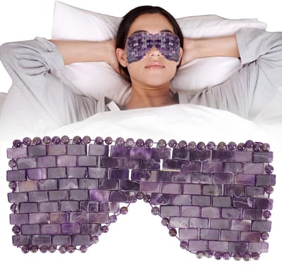 Dailygoods- Oogmasker Verkoelend - Vermindert gezwollen ogen - Jade - Oogvermoeidheidsverlichting - Koudetherapie - Versterkte werkzaamheid - Oogcompress