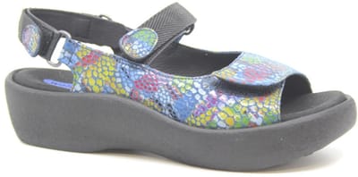 Wolky Dames Sandalen 03204 Jewel Blauw