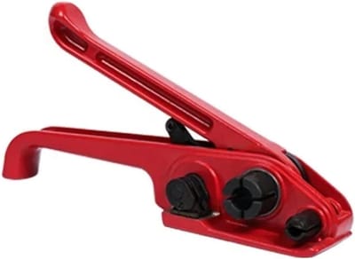 Verpakkingsmachine - Handmatige Spanner - Banden Zekeren - Moeiteloos Spannen - 19MM - Rood