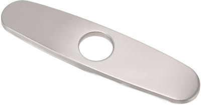 Allecto - Spoelbak Dekplaat - Decoratief Paneel - 304 Roestvrij Staal - Zilver - Keukenkraan Accessoire - Geschikt voor Aanrecht