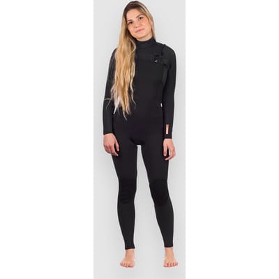 O'Neill Hyperfreak 3/2mm Chest Zip Full Wetsuit zwart