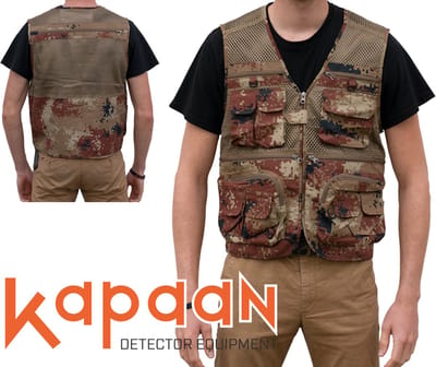 Kapaan zoekvest / bodywarmer camo
