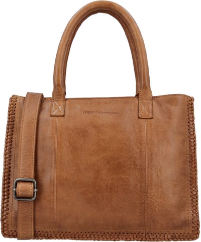 Hide & Stitches Inspired by Country Handtas - Schoudertas - Dames - Leer - Cowboy - Leren Dames Tas - Cognac