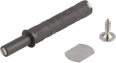 K-PUSH druksnapper met magneet 20 mm antraciet