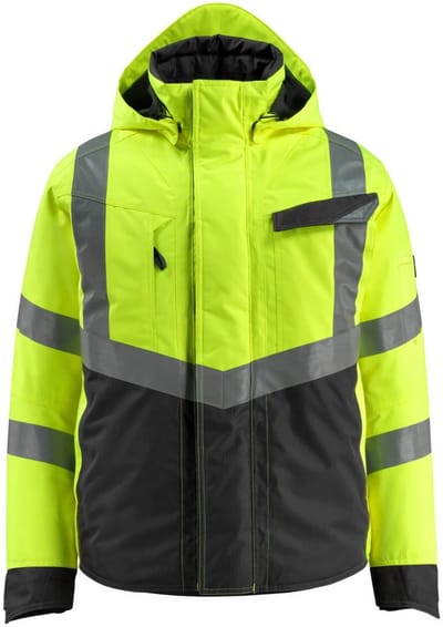 Mascot Safe Supreme Winterjas 15535-231 - Hi-Vis geel/zwart - 2XL