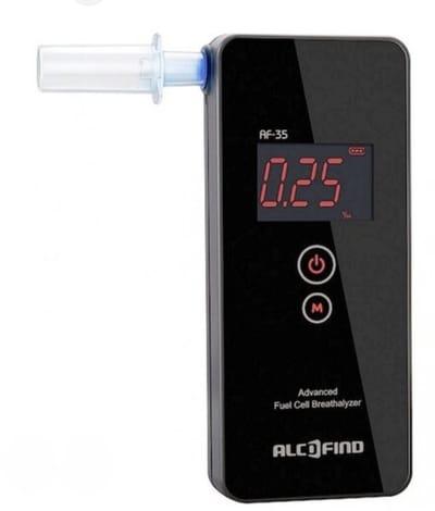 Ademtestapparaat AF-35C AlcoFind Alcoholtester AF-35C - electrochemische sensor - compact