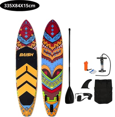 Livano Sup Board - Opblaasbaar - Supboard - Sup Boards - Paddle - Kayak - 335cm - Patroon