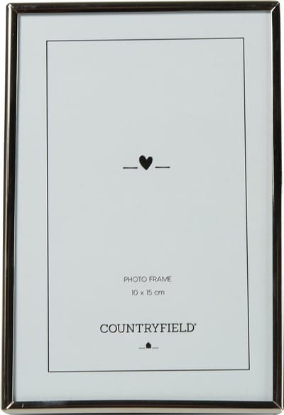 Countryfield - Fotolijst - Staand & Hangend - Zilverplated - 10x15 cm