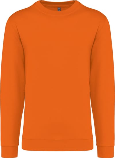 Kariban Sweater ronde hals K474 - orange - XS