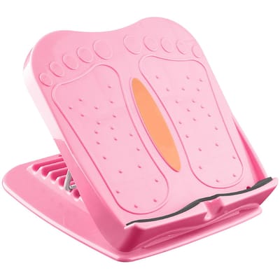 Verstelbaar schuin bord evenwichtsbord vetersplaat fitnesspedaal voor beenrektraining roze