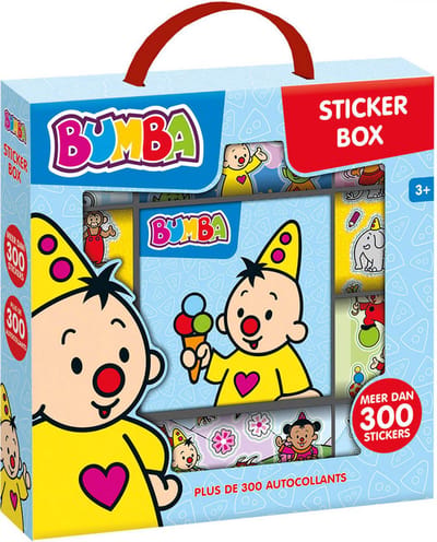 Totum Bumba stickerset groot - meer dan 300 stickers - creatief speelgoed.