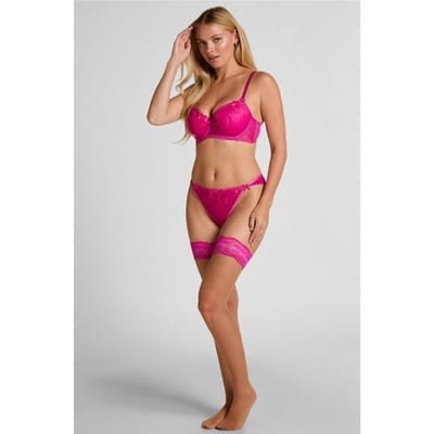 Hunkemöller Stay-ups 15 Denier Kant Roze