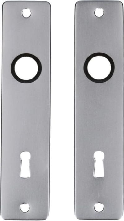 veilig - BSG 180/41H binnendeurschild SL72 F1 - sleutelgat - naturel - aluminium
