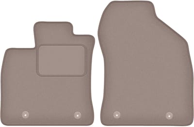 Beige voormatten voor: Lexus CT 200H hatchback (2010-2020)