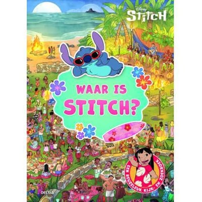Disney Stitch - Waar is Stitch? Educatieve boeken (spelletjes en raadsels) Kleurboeken