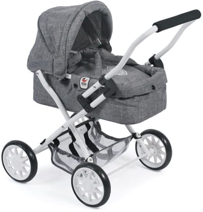 Bayer Chic 2000 - Kleine Poppenwagen Smarty - Grey Jeans