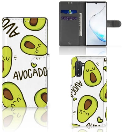 Samsung Galaxy Note 10 Leuk Hoesje Avocado Singing