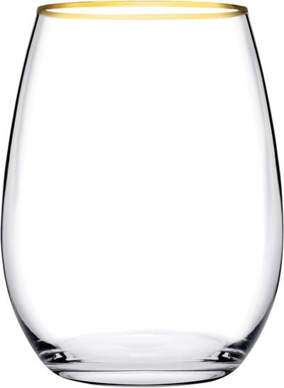 Pasabahce Golden Touch Amber Waterglas 42,5 cl - 6 stuks