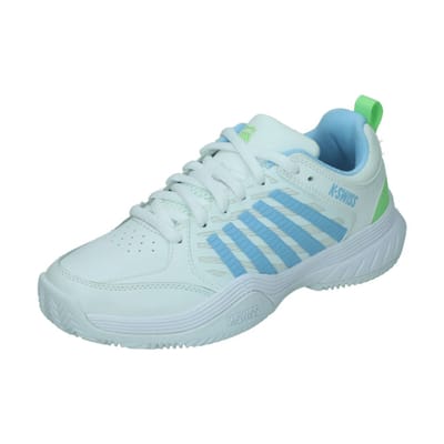 K-SWISS Tennisschoenen Court Express 2 Clay White/dutch Canal/paradise Green Womens 39.5