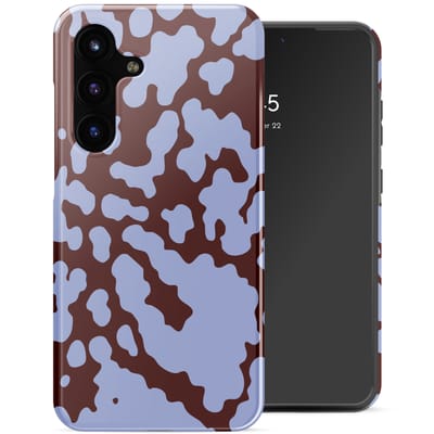 Selencia Hoesje - Geschikt voor Samsung Galaxy S25 FE - Backcover - Moo'd Lavender Glow