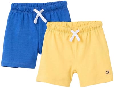 Zippy 3107120201 Korte Broek 2 Eenheden Geel,Blauw 6-9 Months Jongen