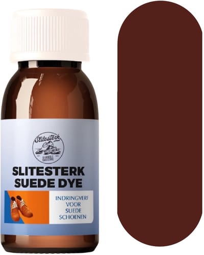 Slitesterk Suede indringverf voor schoenen en laarzen - BRUIN - 100ml