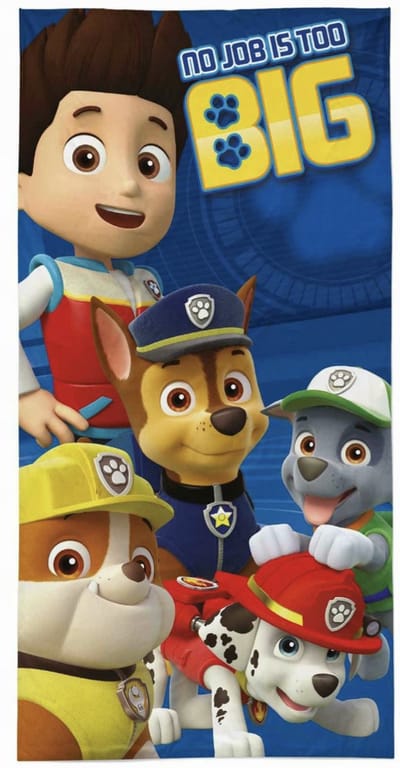 PAW Patrol Strandlaken 70x 40 Katoen Badlaken